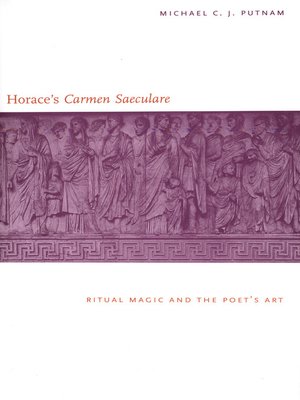 cover image of Horace's "Carmen Saeculare"